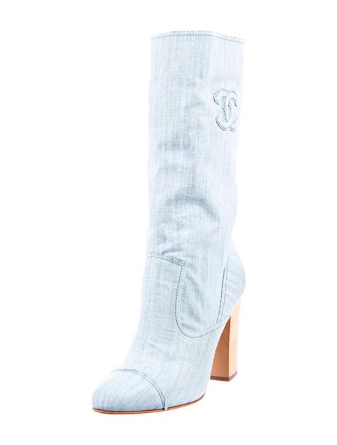 chanel bleu boots